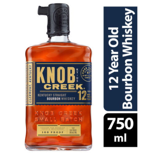 Knob Creek 12 Year Old Bourbon Whiskey