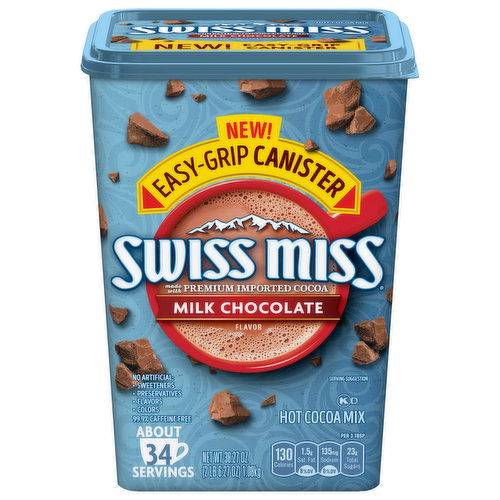 Swiss Miss Hot Cocoa Mix, Milk Chocolate Flavor