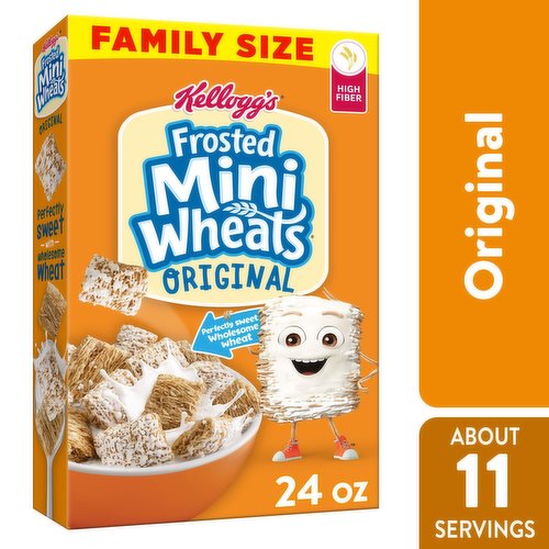 Frosted Mini Wheats Breakfast Cereal, Original, Family Size