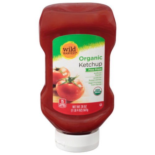 Wild Harvest Ketchup, Organic