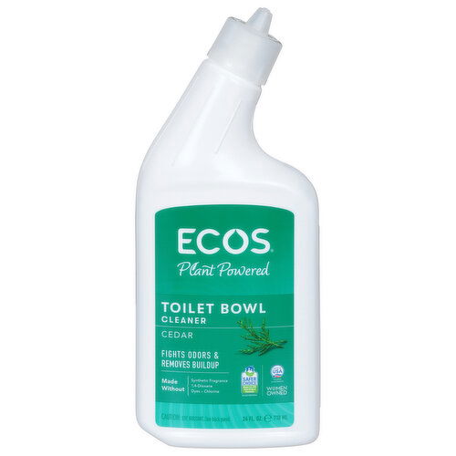 Ecos Cleaner, Cedar, Toilet Bowl