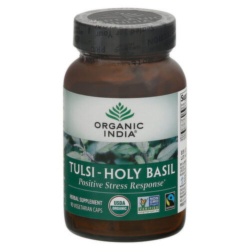 Organic India Tulsi-Holy Basil, Vegetarian Caps