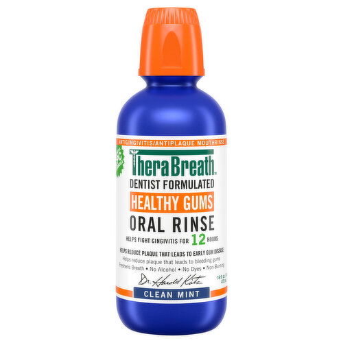 TheraBreath Healthy Gums Clean Mint Oral Rinse