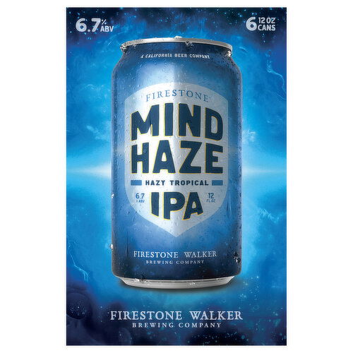 Firestone Walker Mind Haze Beer, Hazy Tropical IPA