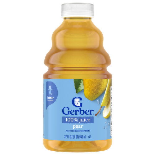 Gerber Toddler (12+ Months) Pear Toddler 100% Juice