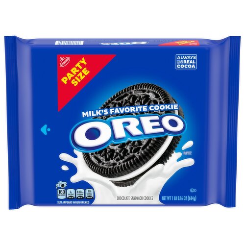 OREO Chocolate Sandwich Cookies, Party Size