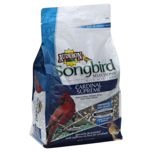 Audubon Park Songbird Selections Wild Bird Food, Cardinal Supreme