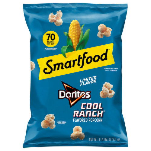 Smartfood Doritos Popcorn, Cool Ranch Flavored