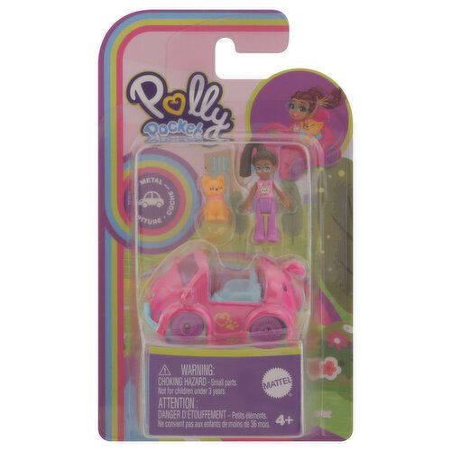 Polly Pocket Toy Set, 4+