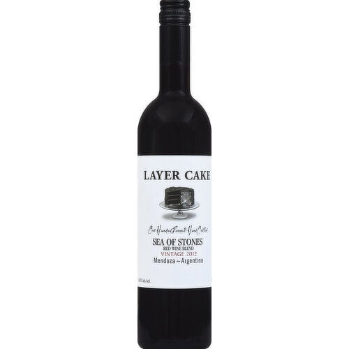 Layer Cake Red Wine Blend, Sea of Stones, Mendoza, Argentina, Vintage 2012