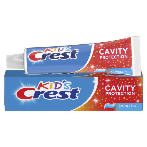 Crest Kids Cavity Protection Toothpaste, Sparkle Fun Flavor