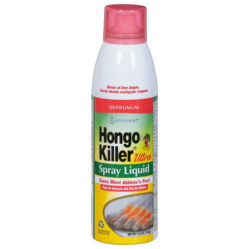 Hongo Killer Efficient Spray Liquid, Ultra, Antifungal