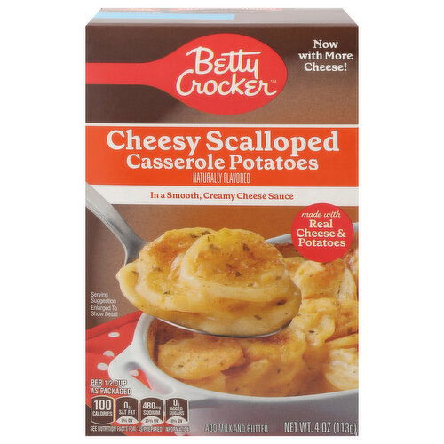 Betty Crocker Casserole Potatoes, Cheesy Scalloped