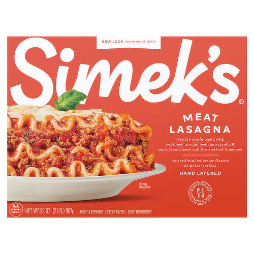 Simek's Lasagna, Meat