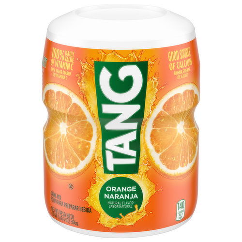 Tang Orange Naturally Flavored Powdered Soft Drink Mix