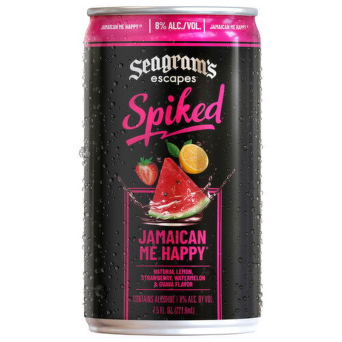 Seagram's Escapes Spiked Malt Beverage, Jamaican Me Happy