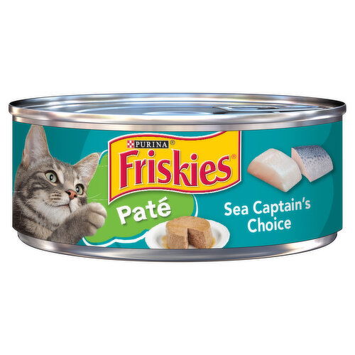 Friskies Pate Cat Food, Sea Captain's Choice