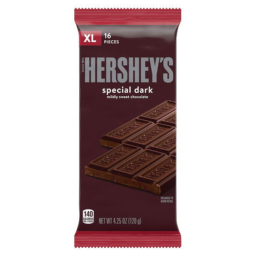 Hershey's Chocolate, Mildly Sweet, Special Dark, XL