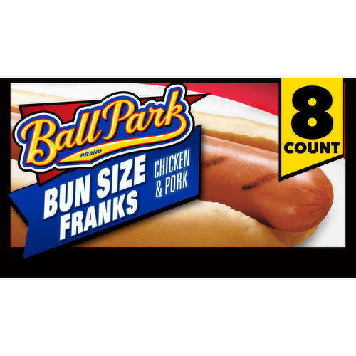 Ball Park Bun Length Hot Dogs, Classic