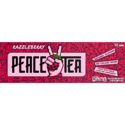Peace Tea Razzleberry Fridge Pack Cans