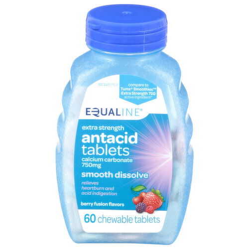 Equaline Extra Strength Berry Fusion Flavors Antacid