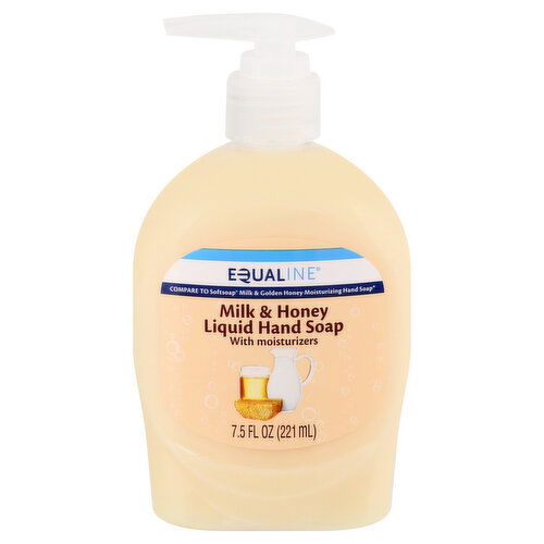 Equaline Liquid Hand Soap, Milk & Honey