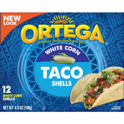 Ortega White Corn Taco Shells