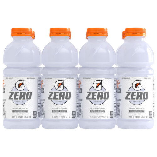 Gatorade Zero Thirst Quencher, Zero Sugar, Glacier Cherry