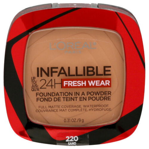 L'Oreal Infallible Foundation, Fresh Wear, Sand 220