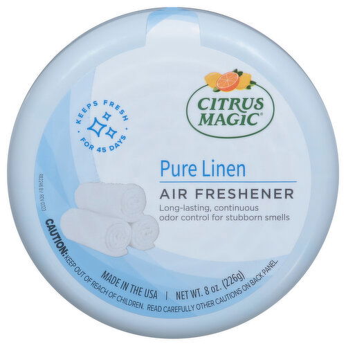 Citrus Magic Air Freshener, Pure Linen