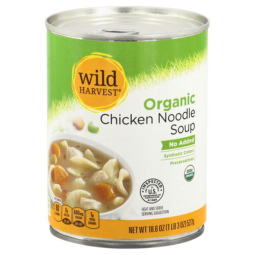 Wild Harvest Chicken Noodle Soup, Organic