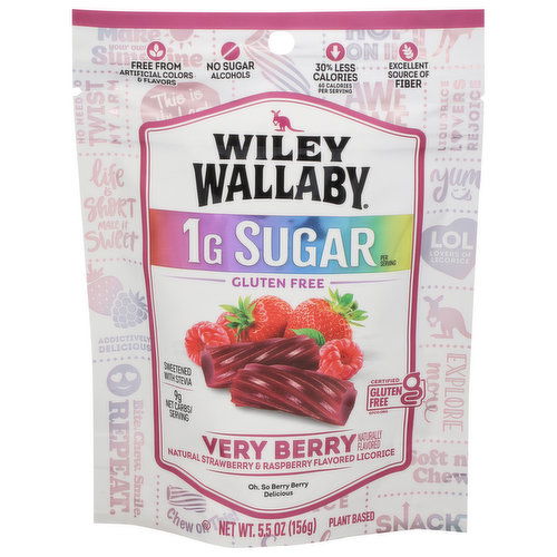 Wiley Wallaby Licorice, Verry Berry