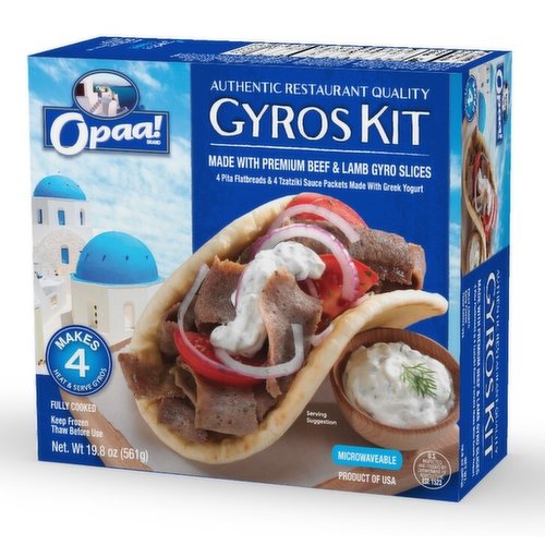 Opaa! Beef and Lamb Sandwich Gyro Kit