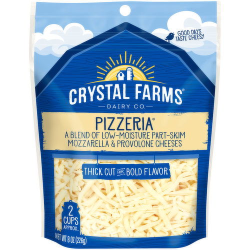 Crystal Farms Pizzeria Cheese