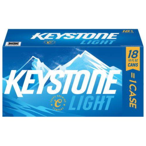 Keystone Light Beer, 18 Pack