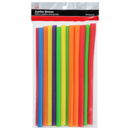 Chef Craft Straws, Jumbo