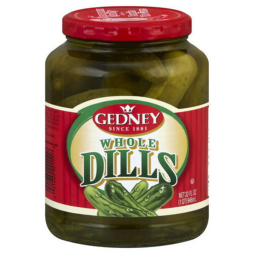 Gedney Pickles, Dills, Whole