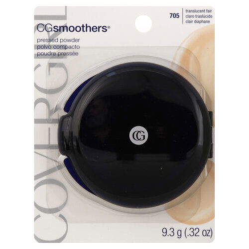 CoverGirl CG Smoothers Pressed Powder, Translucent Fair 705