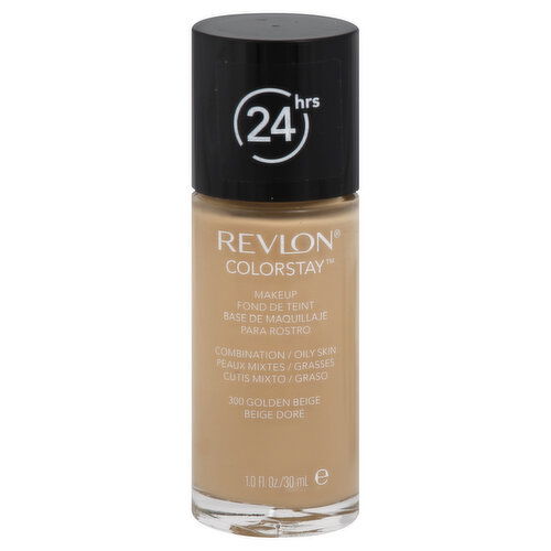 Revlon ColorStay Makeup, Combination/Oily Skin, Golden Beige 300