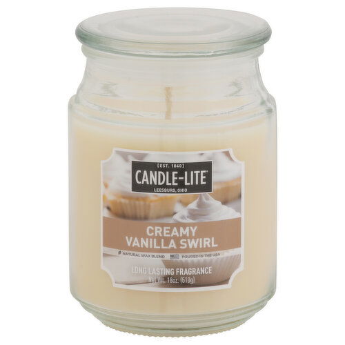 Candle-Lite Candle, Creamy Vanilla Swirl