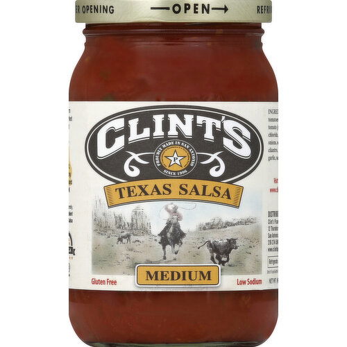 Clint's Salsa, Texas, Medium