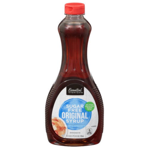 Essential Everyday Syrup, Sugar Free, Original