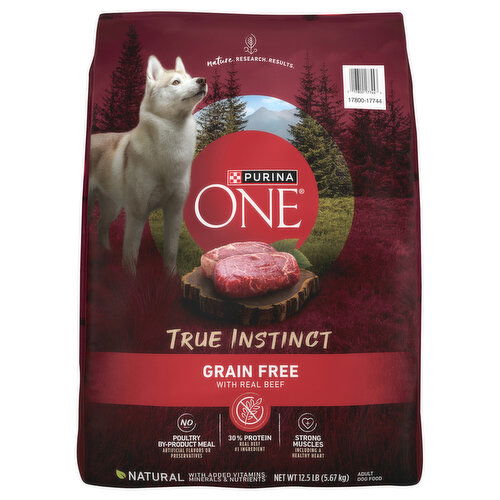 Purina One True Instinct Grain Free Adult with Real Beef Dog Food