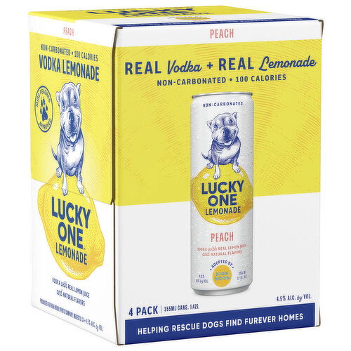 Lucky One Peach Vodka Lemonade