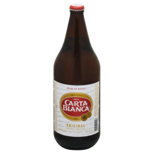 Carta Blanca Beer, Original