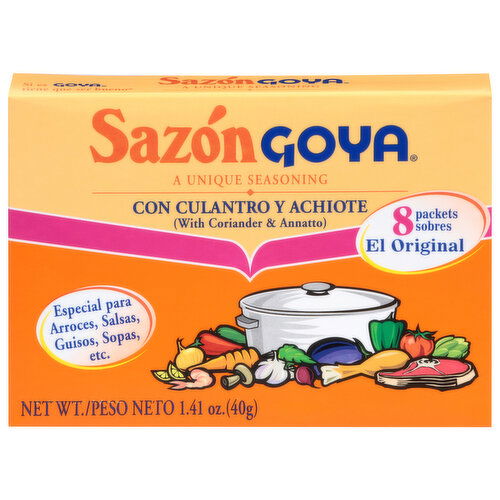 Sazon Goya El Original Seasoning with Coriander & Annatto