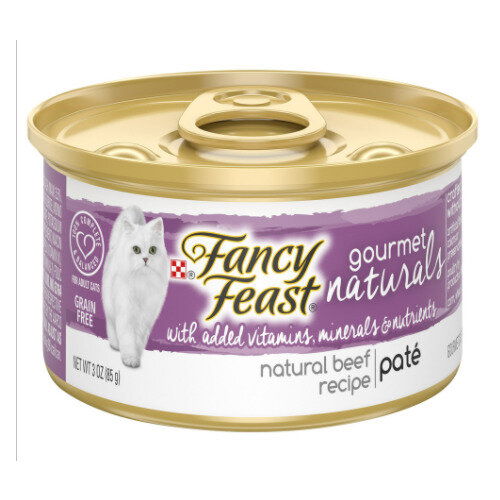 Fancy Feast  Grain Free Pate Tender Beef Recipe