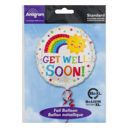 Anagram Anagram Standard Balloon Get Well Soon!