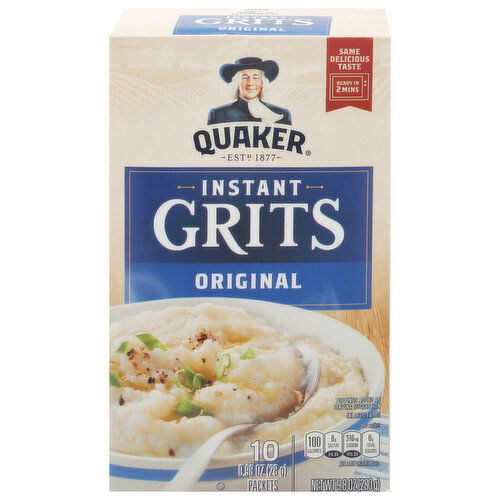 Quaker Grits, Original, Instant