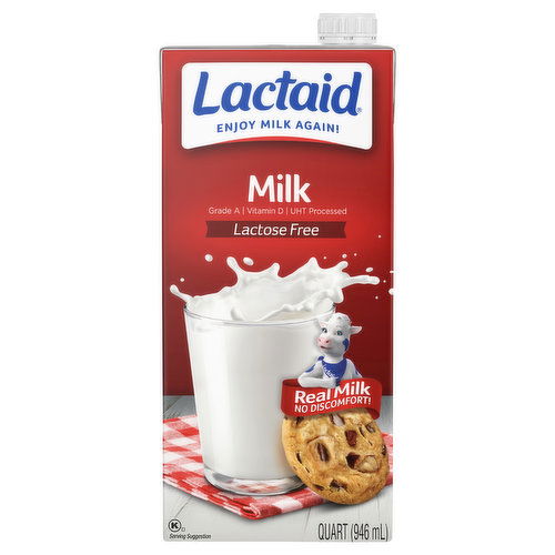 Lactaid Milk, Lactose Free